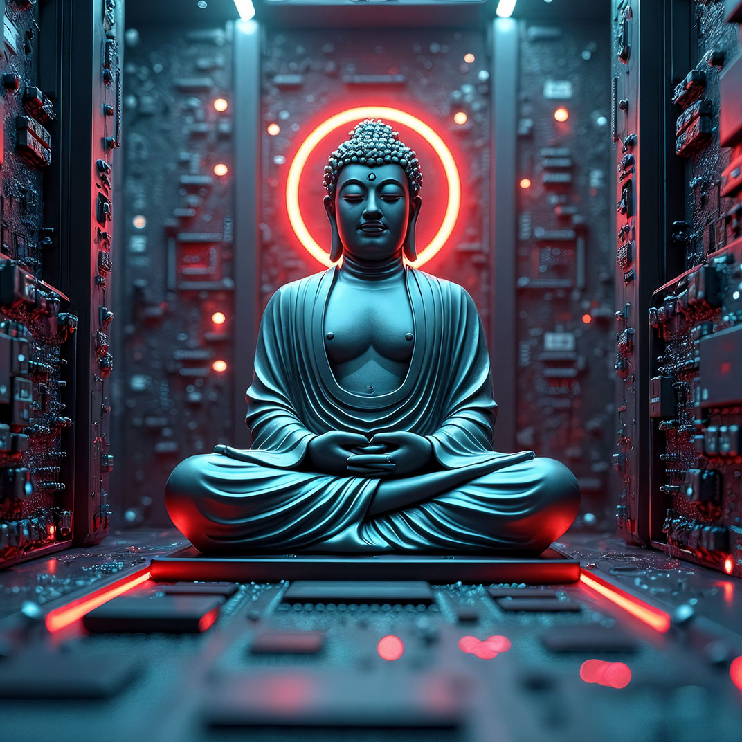 Urban Atman: AI can´t feel love, Title